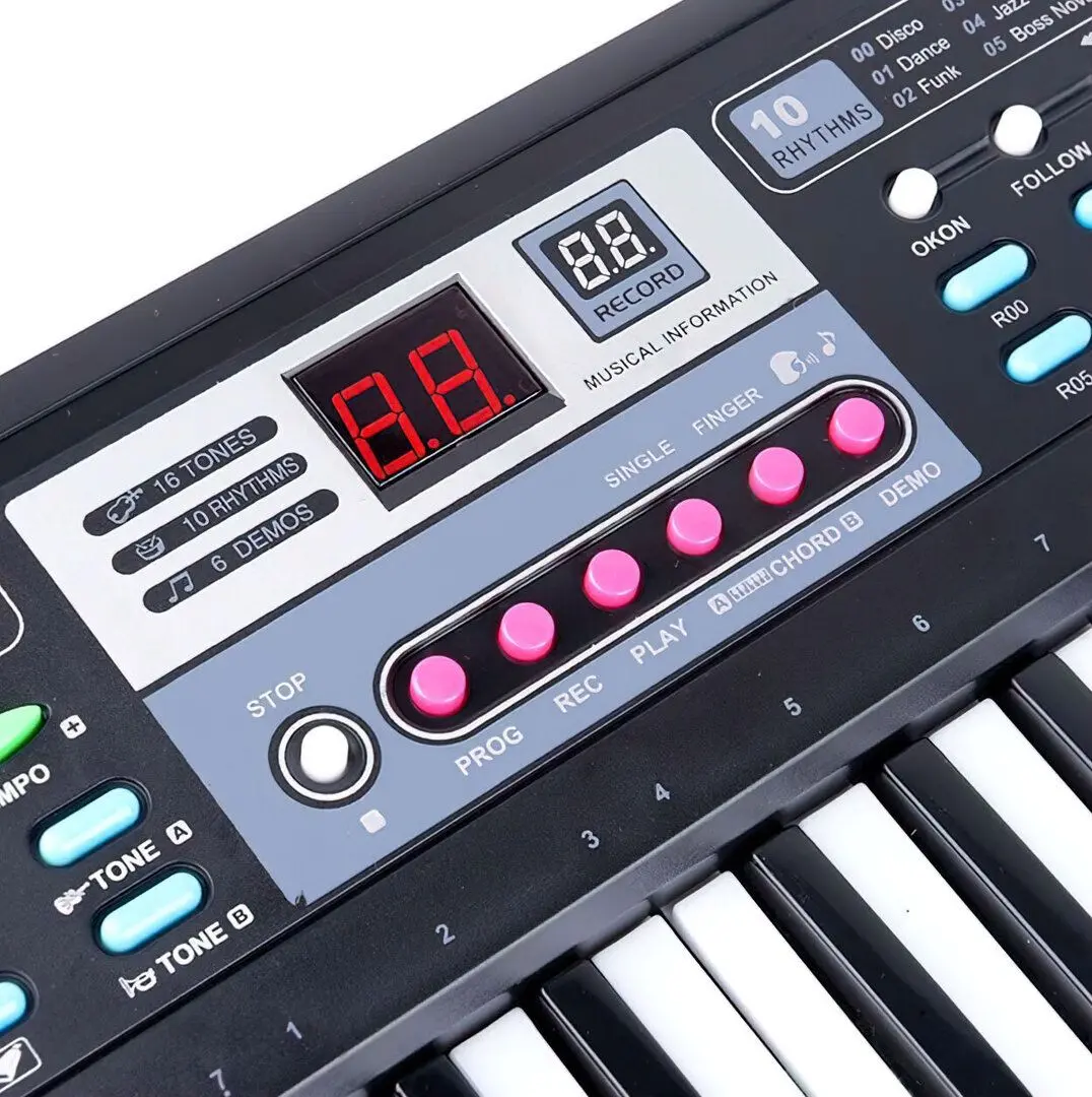 Sintetizator pentru copii MQ 601 UFB (Black)