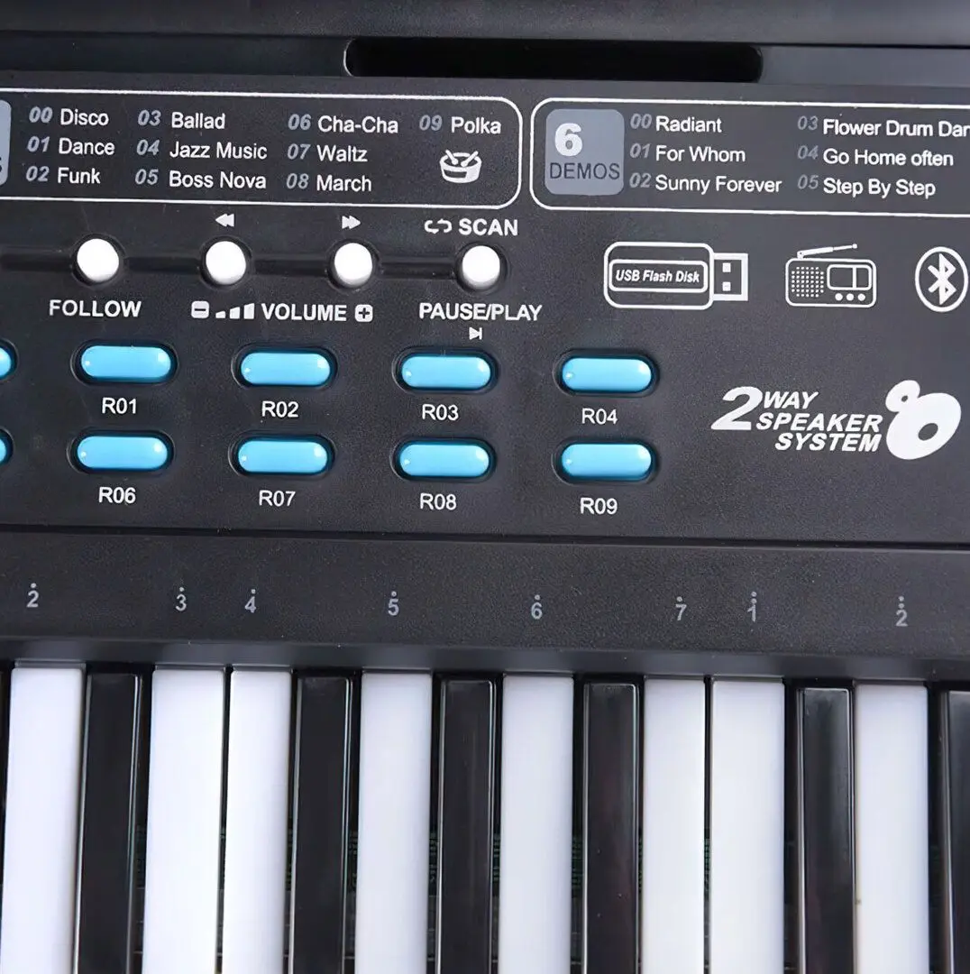 Sintetizator pentru copii MQ 601 UFB (Black)