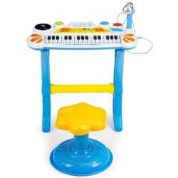 Sintetizator pentru copii Multistore HC490441 (Blue/Yellow) Thumb