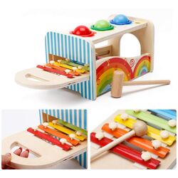 Набор музыкальных инструментов Rainbow Wooden Toy 5077 Thumb