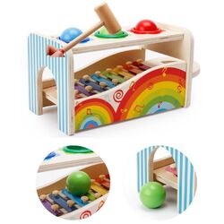 Набор музыкальных инструментов Rainbow Wooden Toy 5077 Thumb