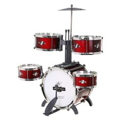 Tobe pentru copii Ramiz Drum Set 9008E-4 (Red) Thumb
