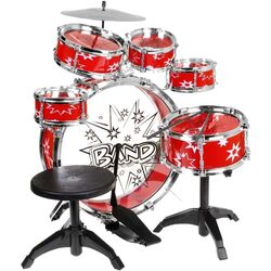 Детские барабаны Ramiz Musical Studio Big Band Rock'n Rhythm ZMU.28875A.CR (Red) Thumb