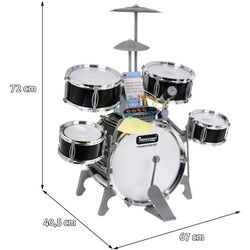 Детские барабаны Ramiz Performer Multifunctional Jazz Drum ZMU.Q530A (Black) Thumb