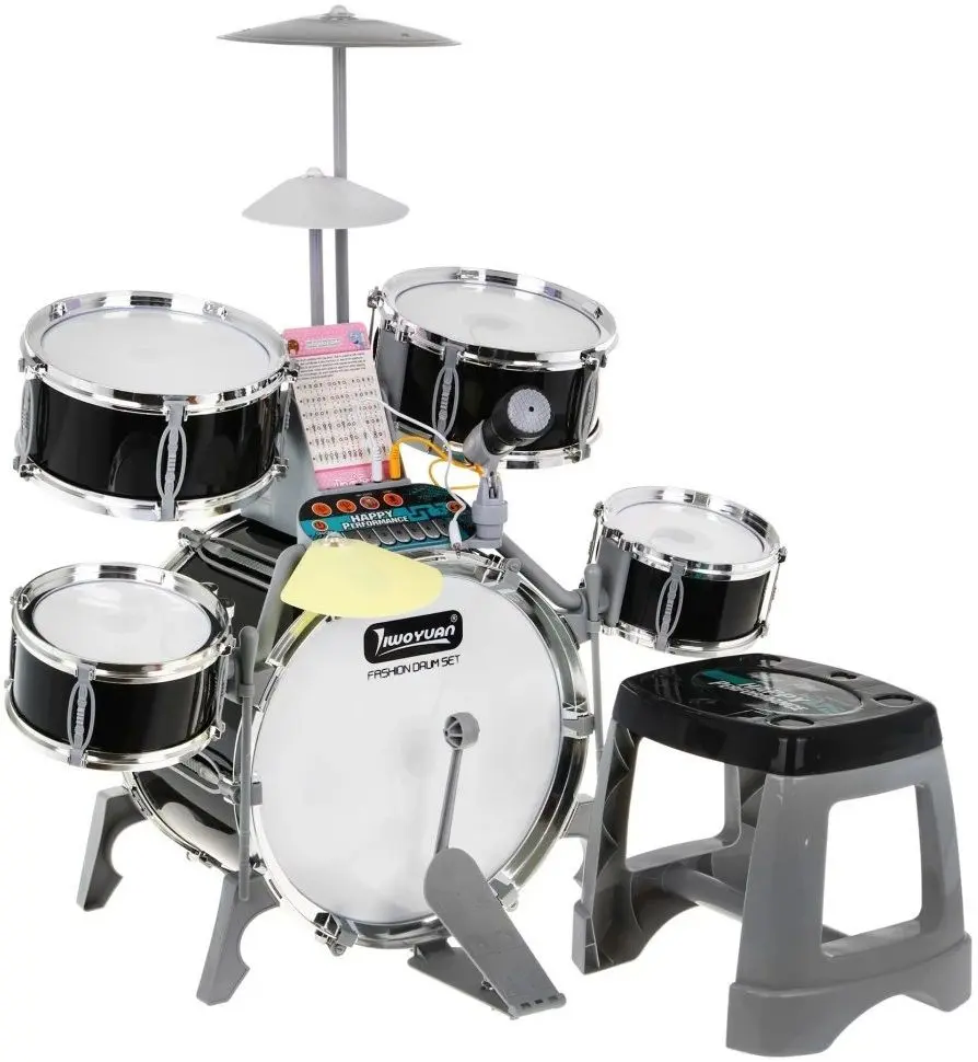 Детские барабаны Ramiz Performer Multifunctional Jazz Drum ZMU.Q530A (Black)