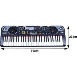 Детский синтезатор Ramiz MQ-860 USB (Black) Thumb