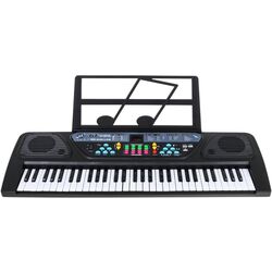 Sintetizator cu microfon pentru copii Ramiz MQ-6161UFB (Black) Thumb