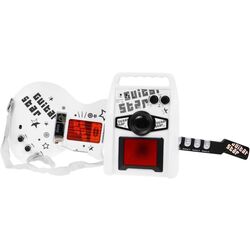 Ghitara cu microfon si amplificator Ramiz Musical Stat ZMU.HK-9010D (White/Black) Thumb