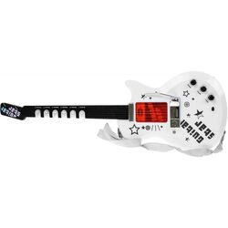 Ghitara cu microfon si amplificator Ramiz Musical Stat ZMU.HK-9010D (White/Black) Thumb