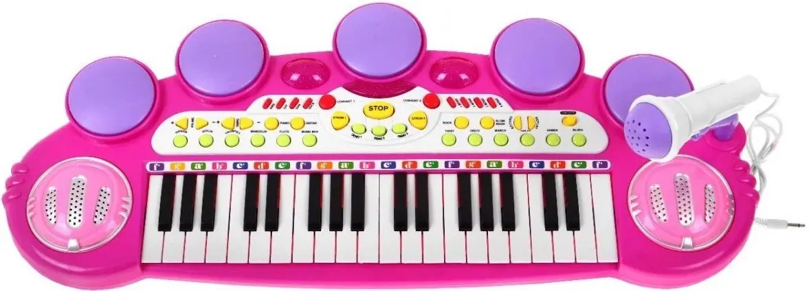 Pian Ramiz Electronic Keyboard ZMU.BB45D (Pink) - 2