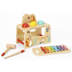 Jucarie muzicala Tooky Toy TF827 (Wood) Thumb