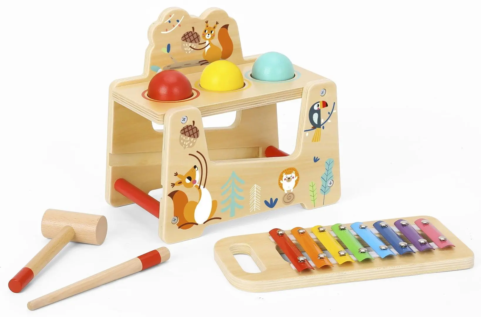 Jucarie muzicala Tooky Toy TF827 (Wood)