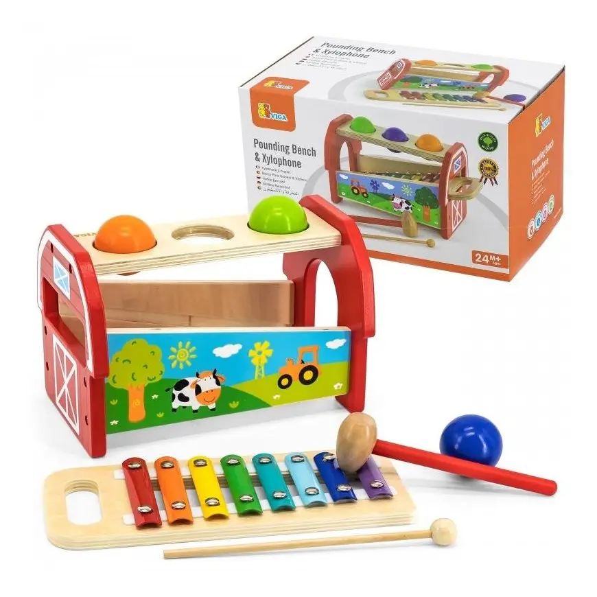 Xilofon Viga Toys 50348 (Multicolor)