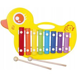 Xilofon Viga Wooden Duck 59769 (Yellow)