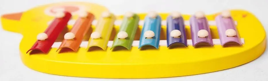 Xilofon Viga Wooden Duck 59769 (Yellow)