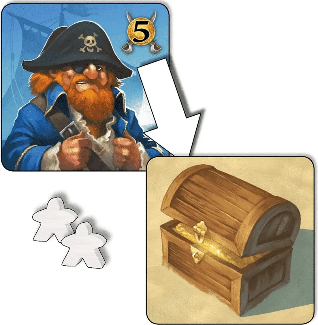 Joc de masa AbacusSpiele Jolly & Roger