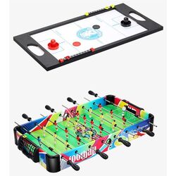 Joc de masa 4in1 AliBibi QTL550145 (Multicolor) Thumb