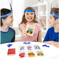 Joc de societate AliBibi Hedbanz IZH259670 (Multicolor) Thumb