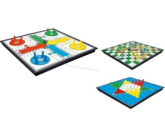 Joc de masa 3in1 Board Games Magnetic