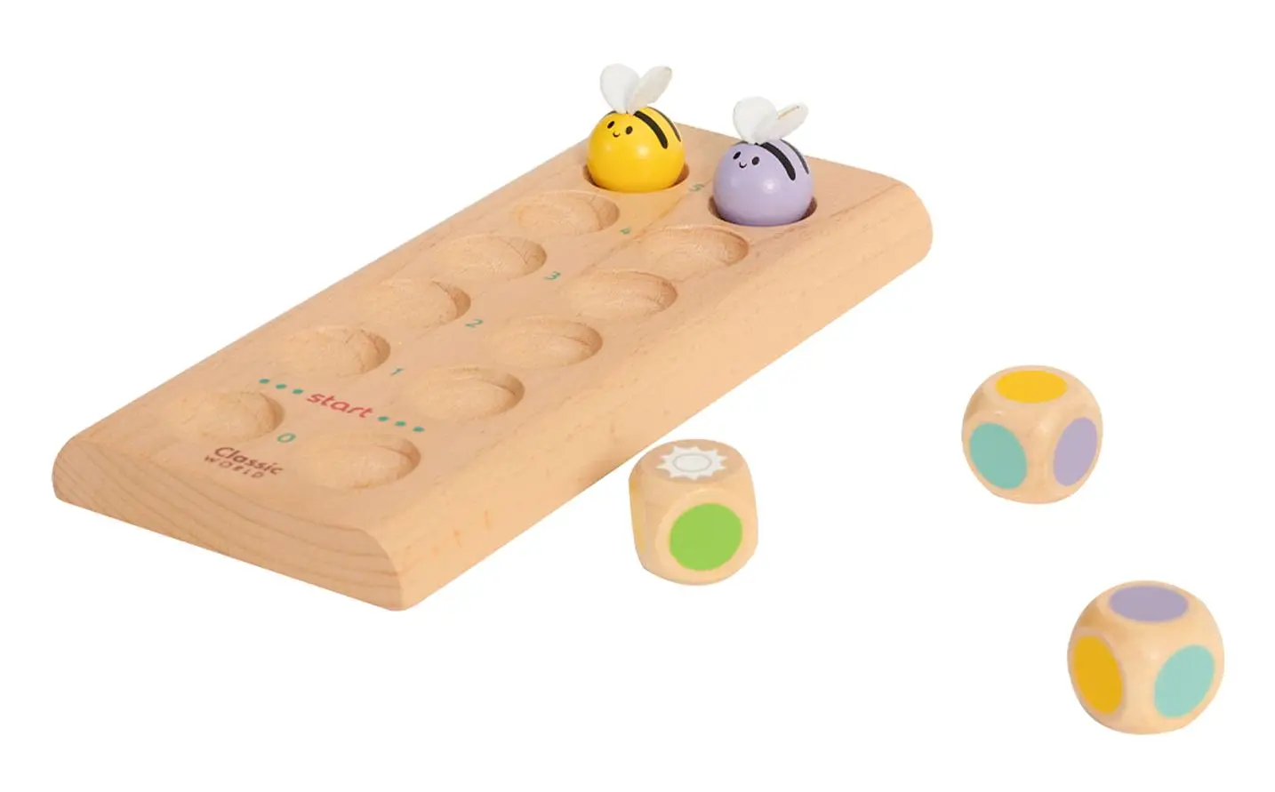 Настольная игра Classic World Racing Bee 20140 (Wood) - 2