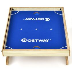 Настольный футбол Costway TY590676 (Natural/Blue) Thumb