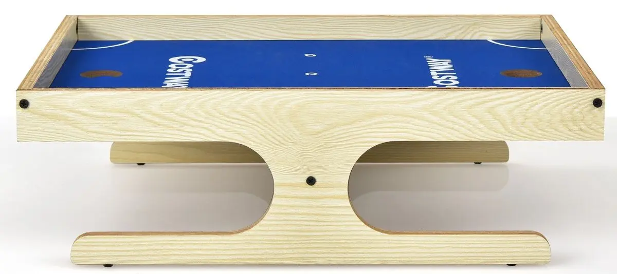 Настольный футбол Costway TY590676 (Natural/Blue) - 9