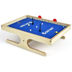 Настольный футбол Costway TY590676 (Natural/Blue) Thumb