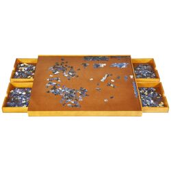 Puzzleboard Costway CB10439 (Natural)