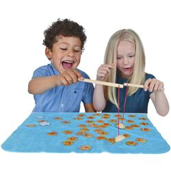 Настольная игра Fiesta Crafts Fish N Spell (Blue) Thumb