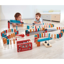 Joc de masa Hape Robot Factory Domino Thumb