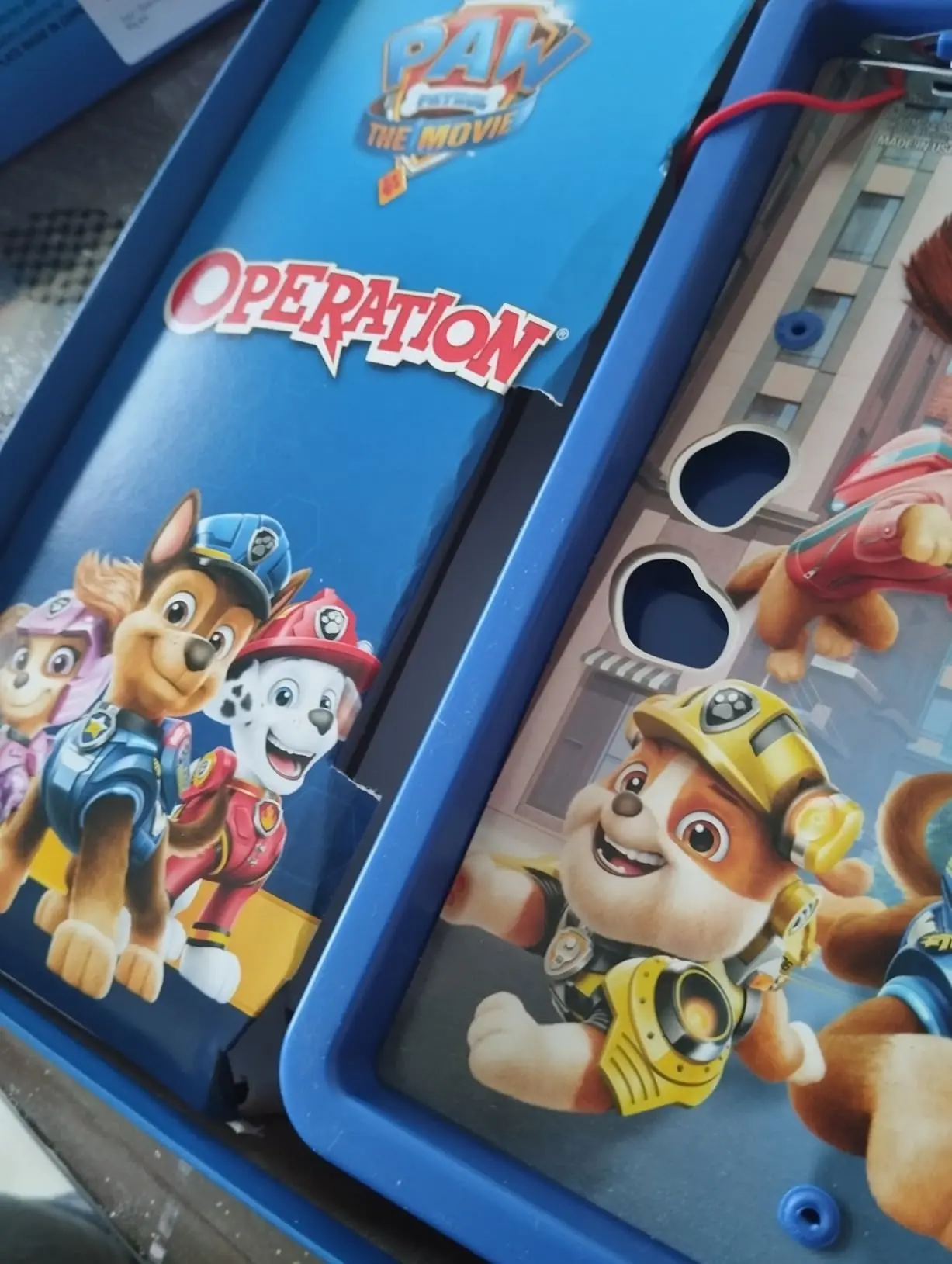 Joc de masa Hasbro Nickelodeon Paw Patrol The Movie Operation