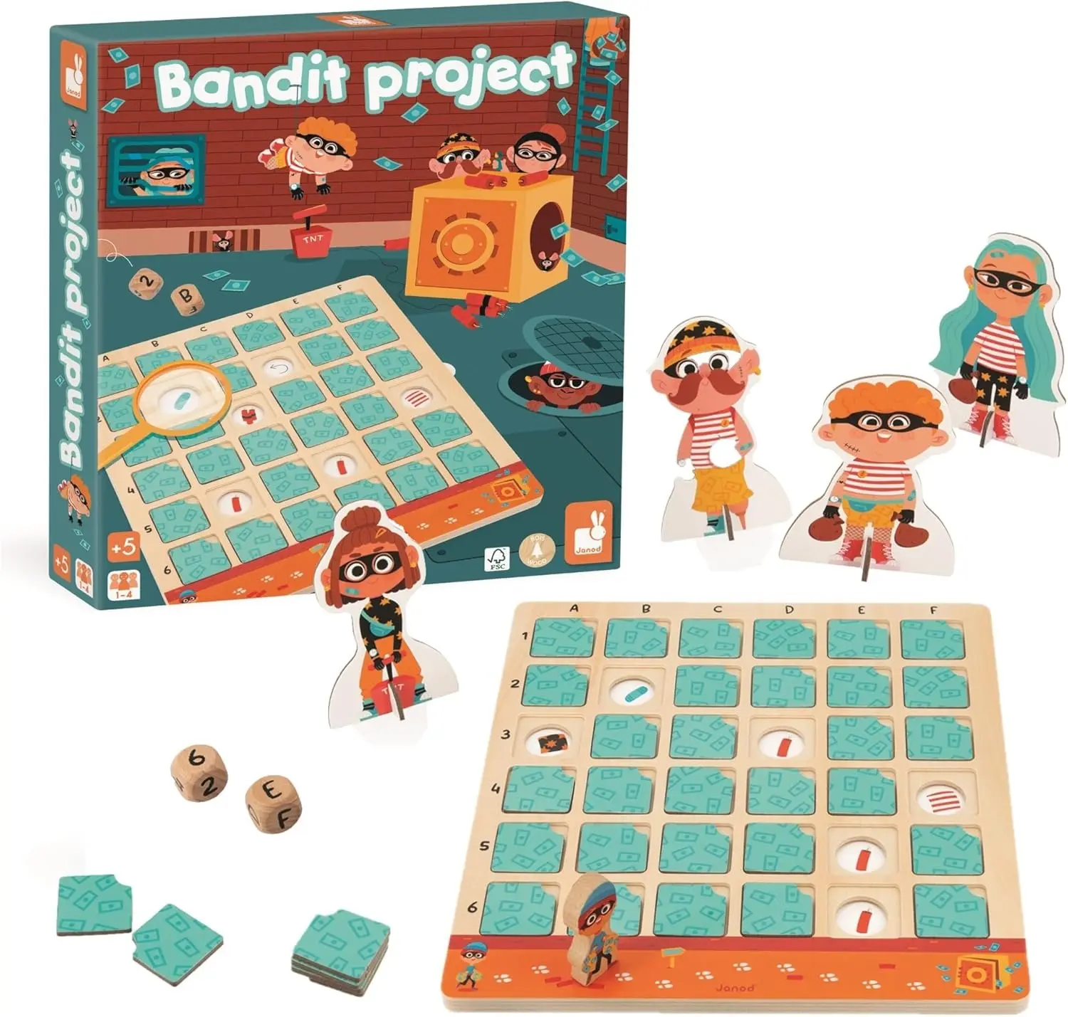 Настольная игра Janod Detective J05087 - 4