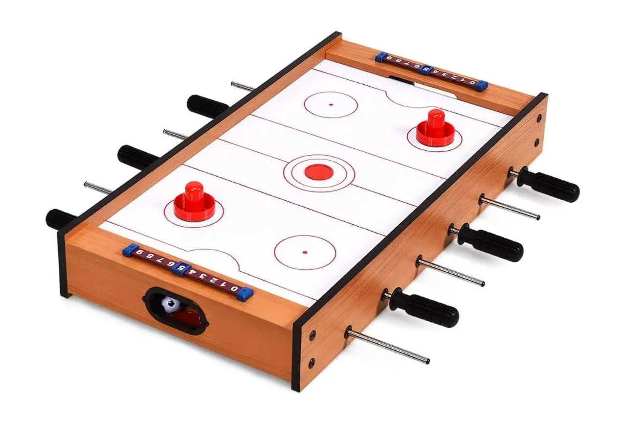 Настольная игра 2в1 LeanToys Foosball 15709 (Wood)