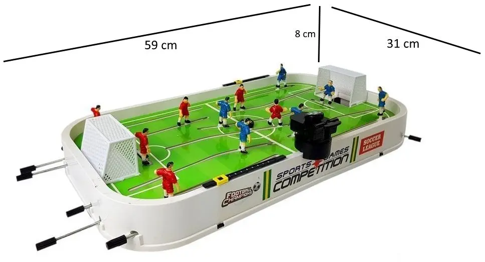 Настольный футбол LeanToys All-Star Soccer 6973 (White/Green) - 2