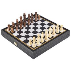 Joc de masa 4in1 Manopoulos Modern Style (Grey/Yellow) Thumb