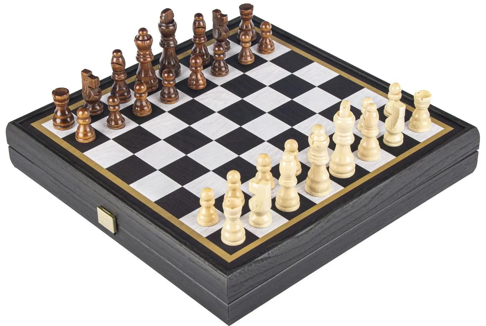 Joc de masa 4in1 Manopoulos Modern Style (Grey/Yellow)