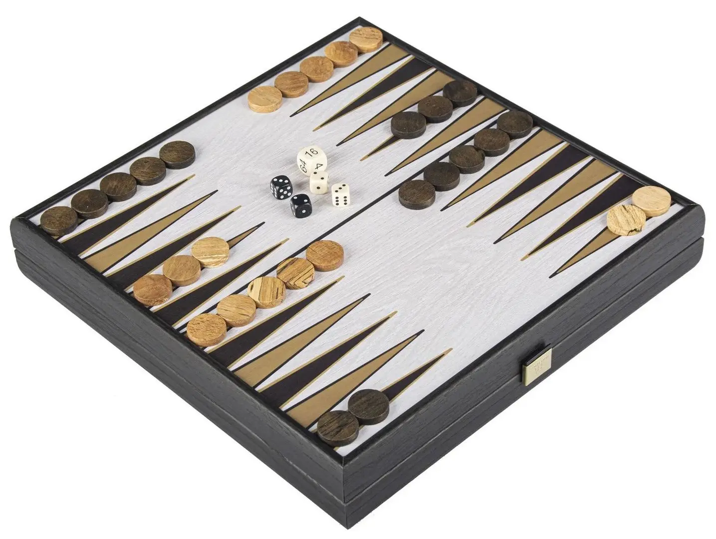 Joc de masa 4in1 Manopoulos Modern Style (Grey/Yellow)