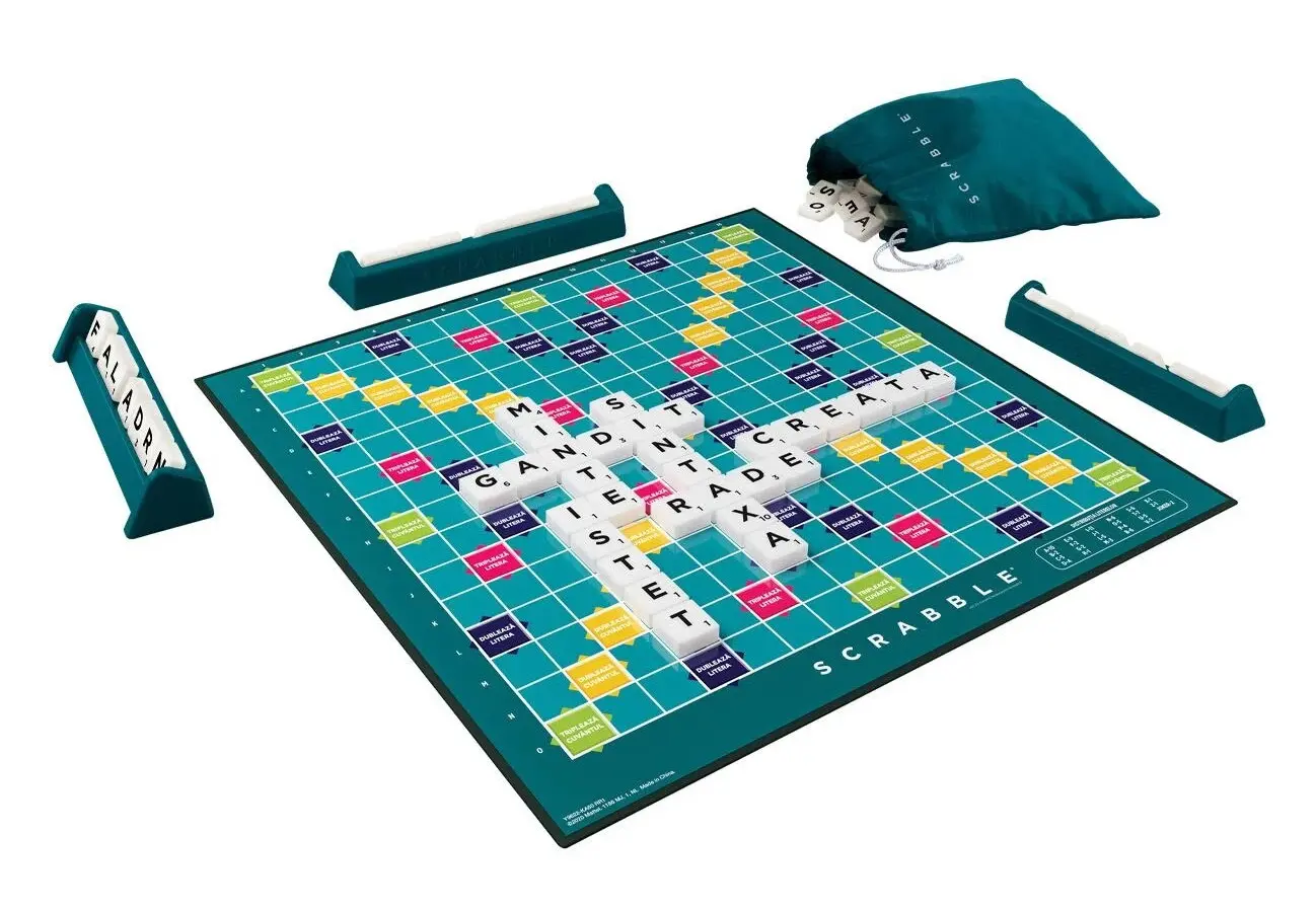 Joc de masa 2in1 Mattel Scrabble Core Refresh HXW11