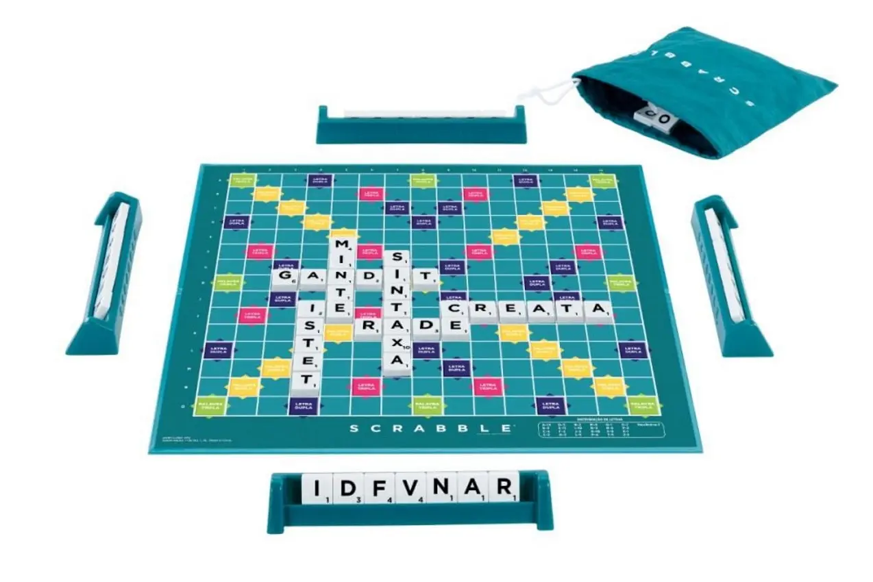 Joc de masa 2in1 Mattel Scrabble Core Refresh HXW11