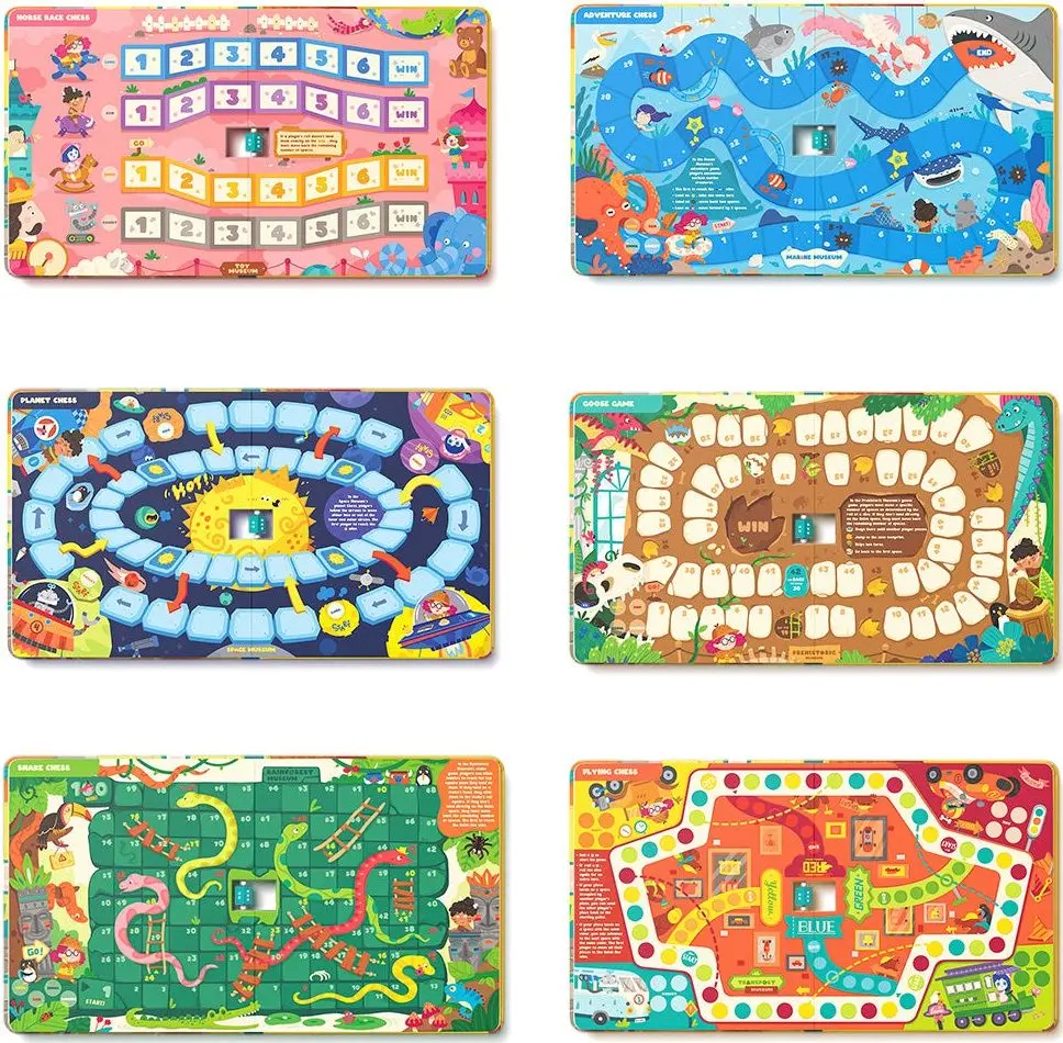 Joc de masa 6in1 Mideer Museum Adventures MD3360