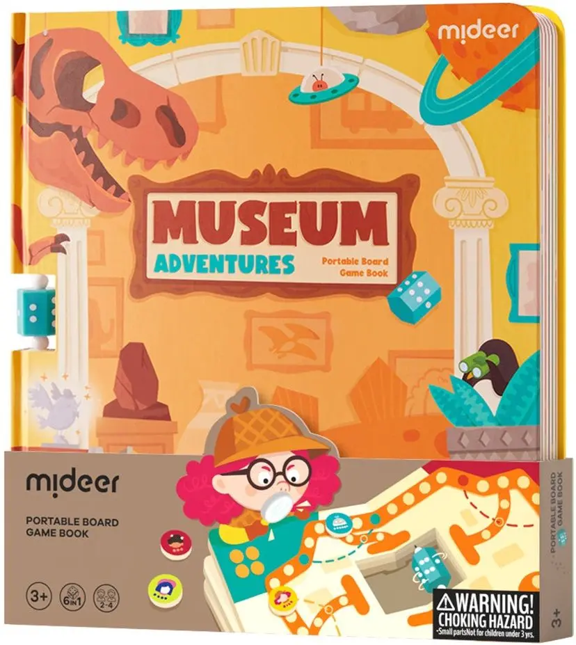 Joc de masa 6in1 Mideer Museum Adventures MD3360