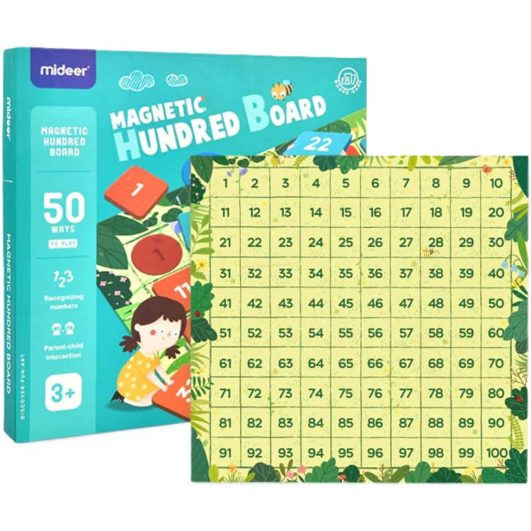 Настольная игра Mideer Magnetic Hundred Board MD2084