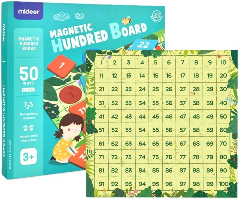 Joc de masa Mideer Magnetic Hundred Board MD2084