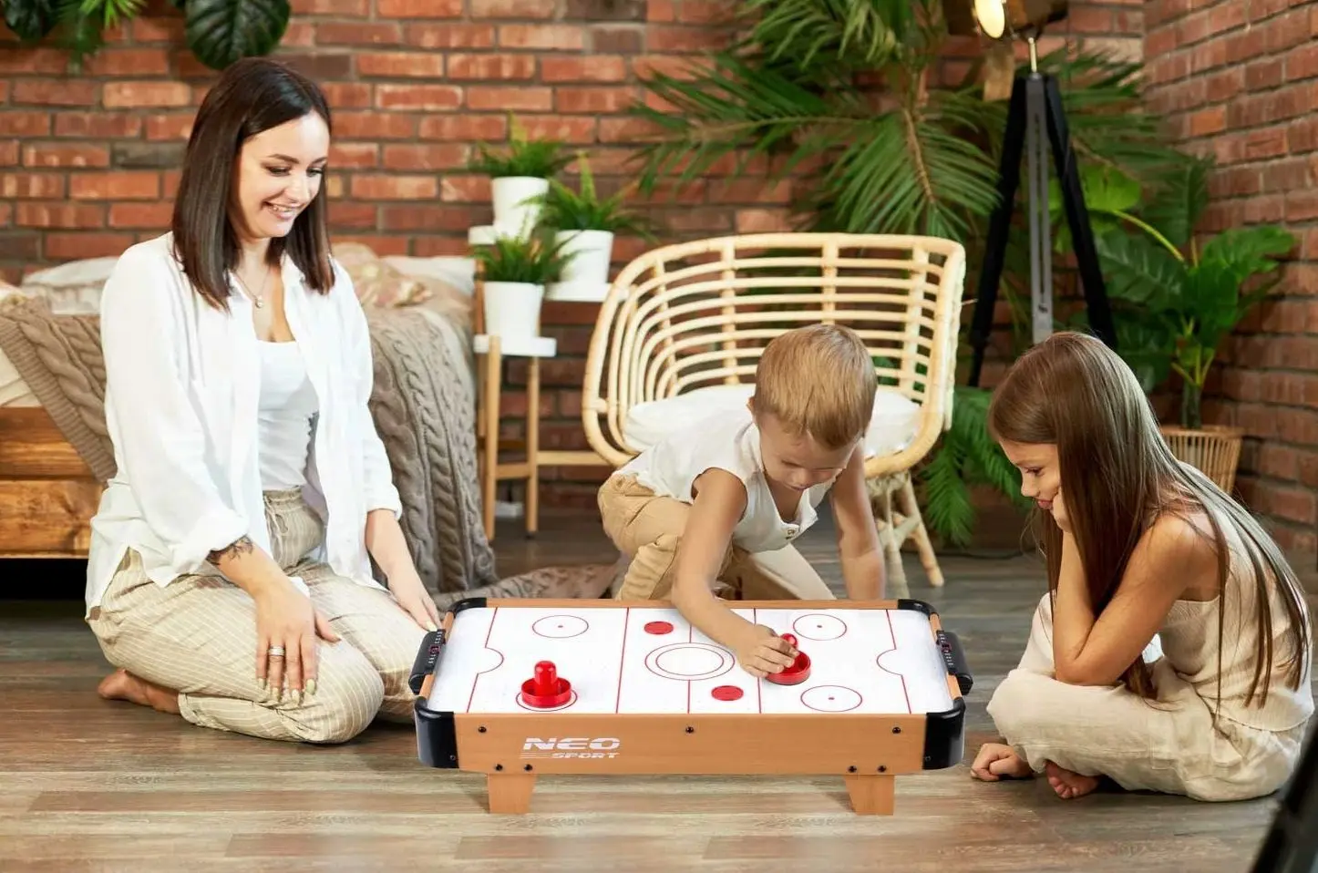 Air hockey Neo Sport  NS-421 (Wood/Black)