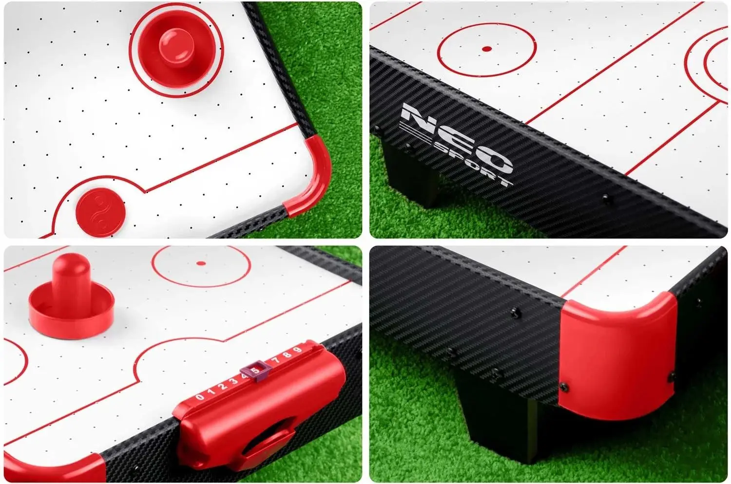 Аэрохоккей Neo Sport  NS-423 (Black/Red)