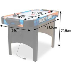 Аэрохоккей Neo Sport  NS-428 (Black/Blue/Orange) Thumb