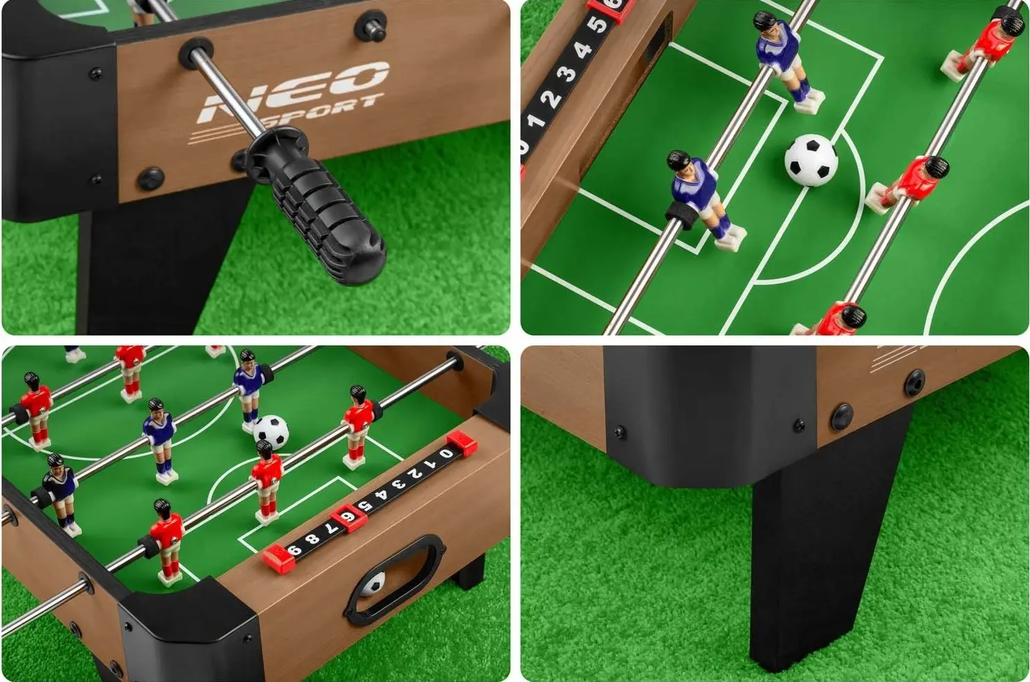 Настольный футбол Neo Sport NS-437 (Wood)