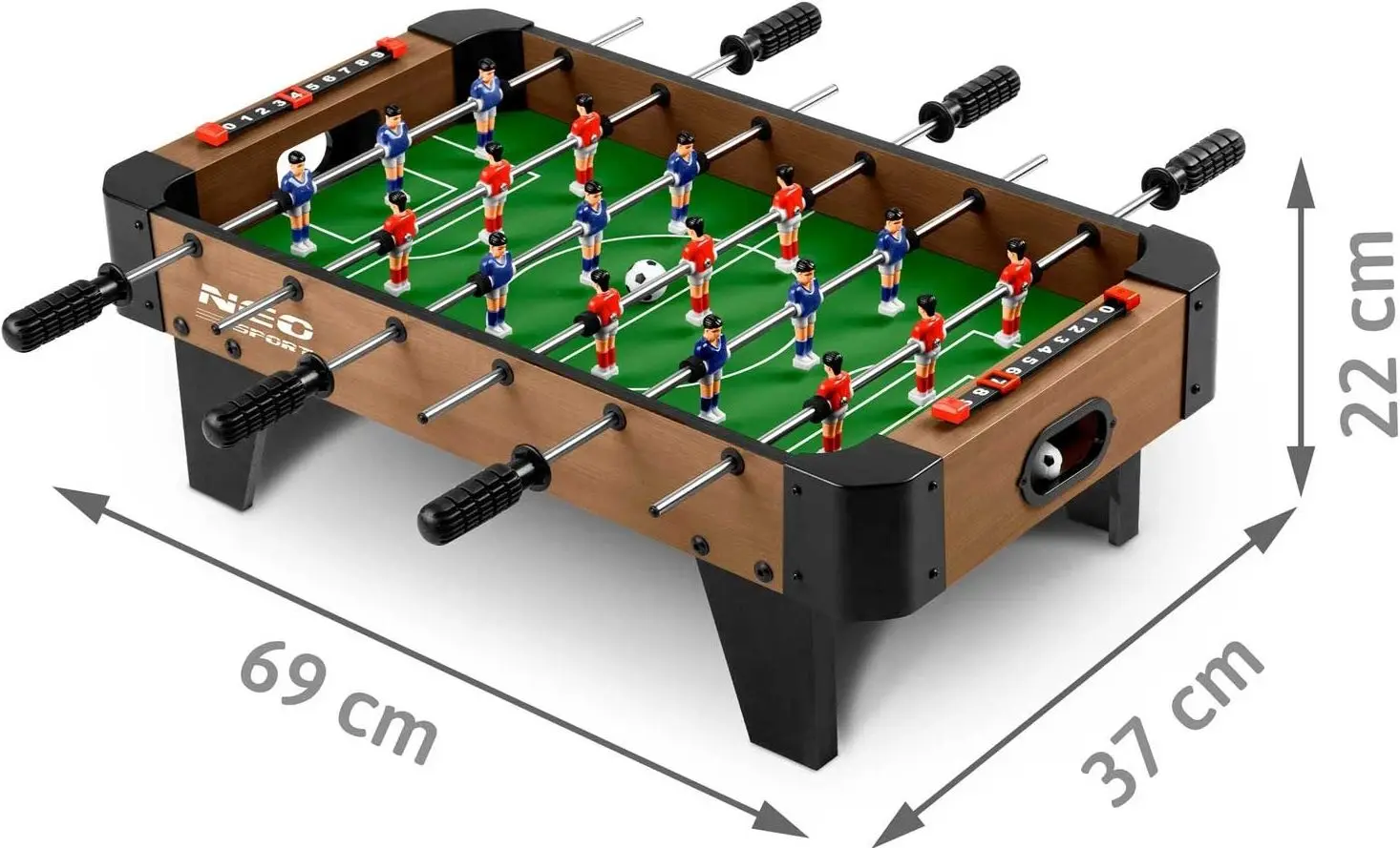Настольный футбол Neo Sport NS-437 (Wood)