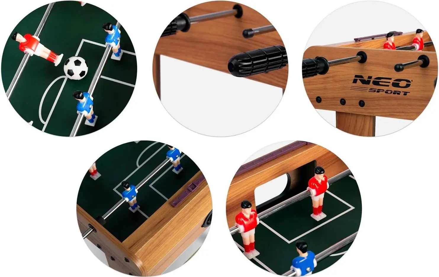 Настольный футбол Neo Sport NS-802 (Wood)