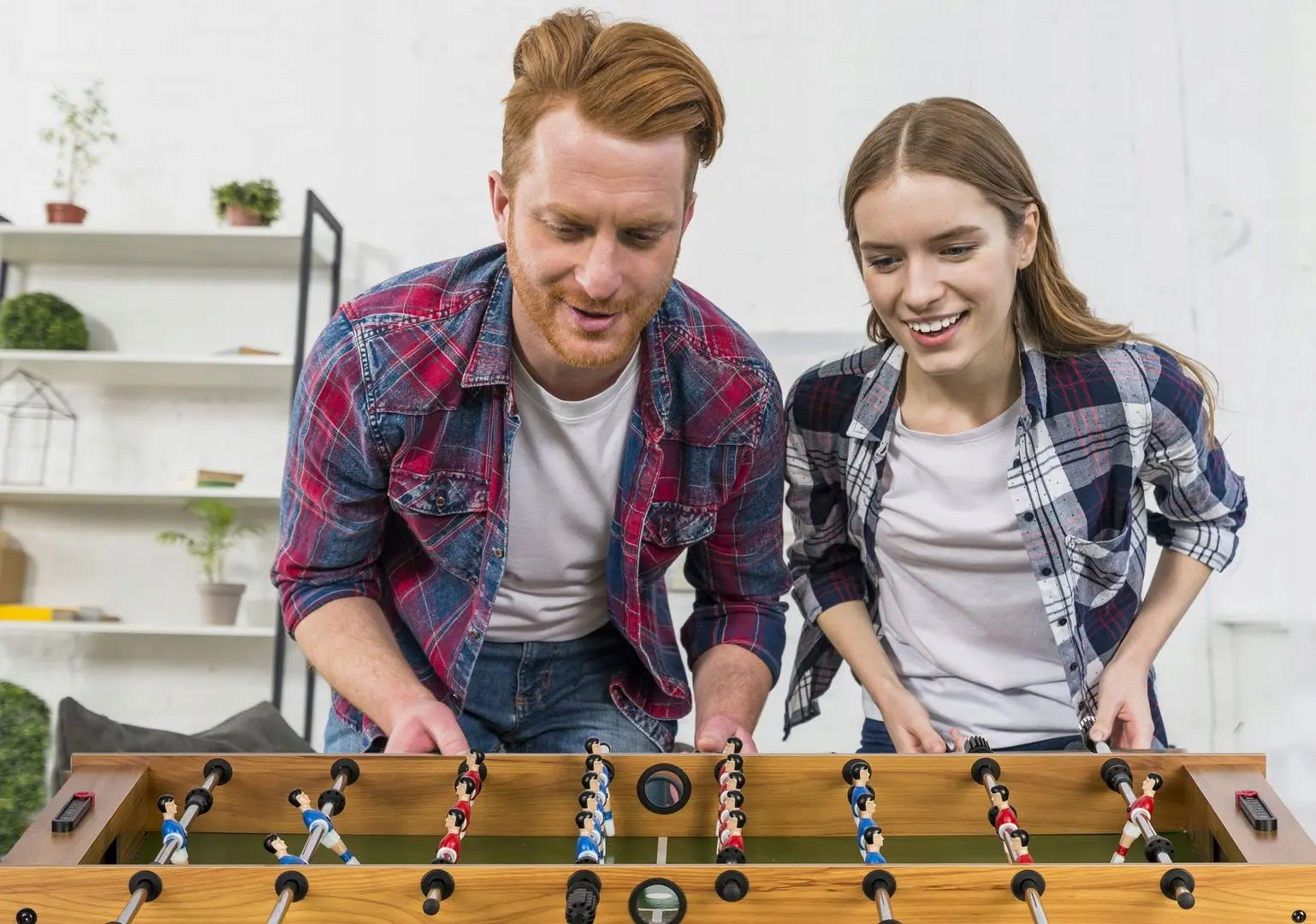 Настольный футбол Neo Sport NS-803 (Wood)